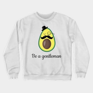 Avacado  Gentleman Crewneck Sweatshirt